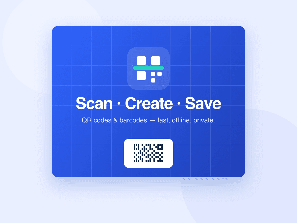 QR Code Scanner & Generator card preview